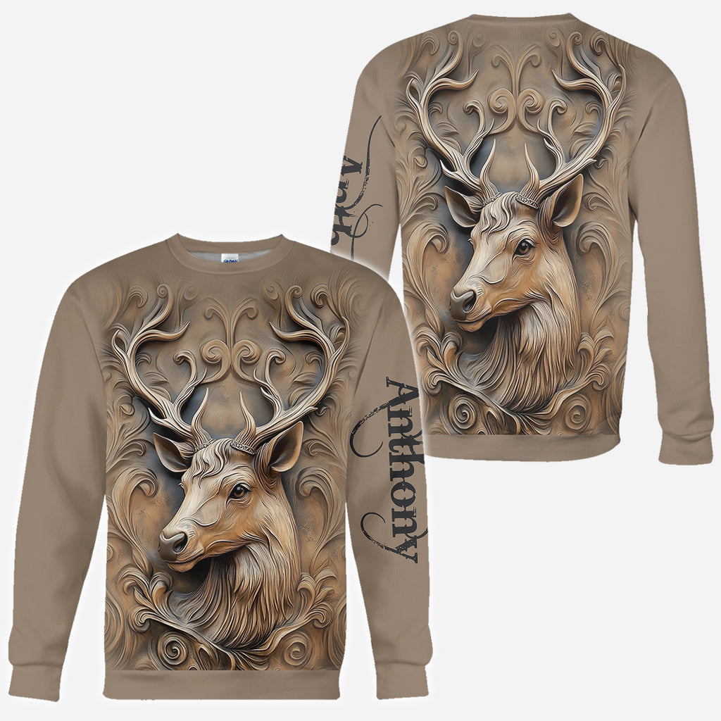 Love Hunting - Personalized Hunting All Over Shirt