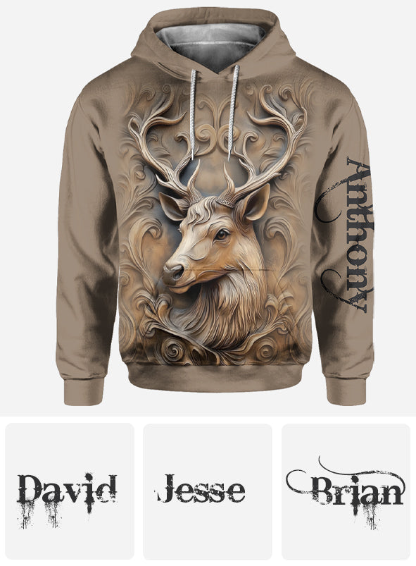 Love Hunting - Personalized Hunting All Over Shirt