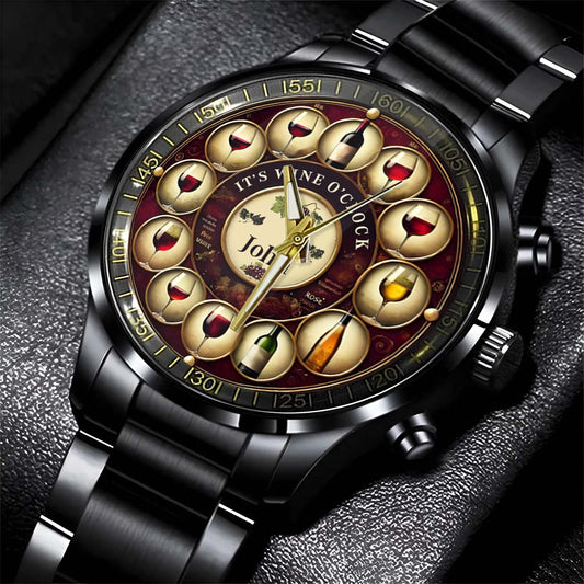 Es ist Weinzeit – personalisierte Weinzeigeruhr