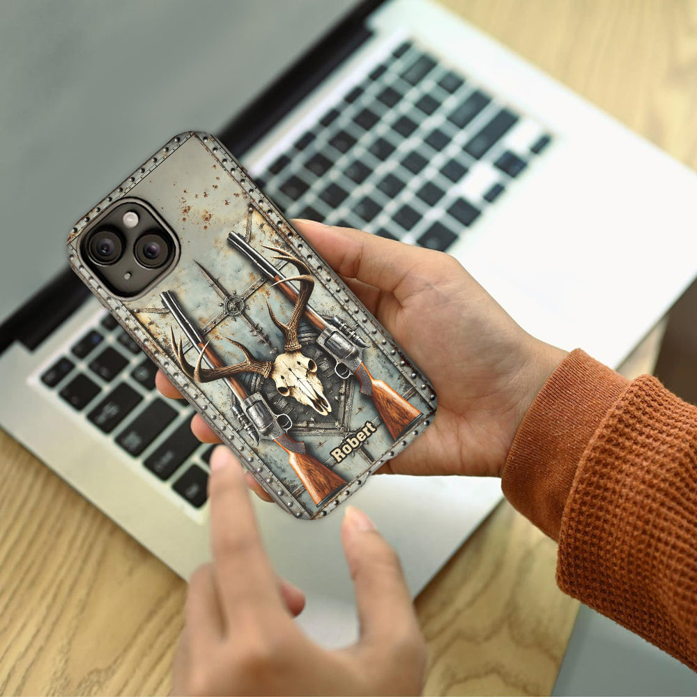 Liebe zur Jagd – Personalisierte Handyhülle mit Jagdmotiv