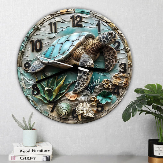 Love Turtles - Turtle Wall Clock