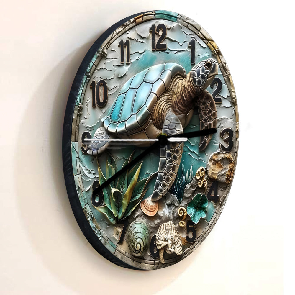Love Turtles - Turtle Wall Clock