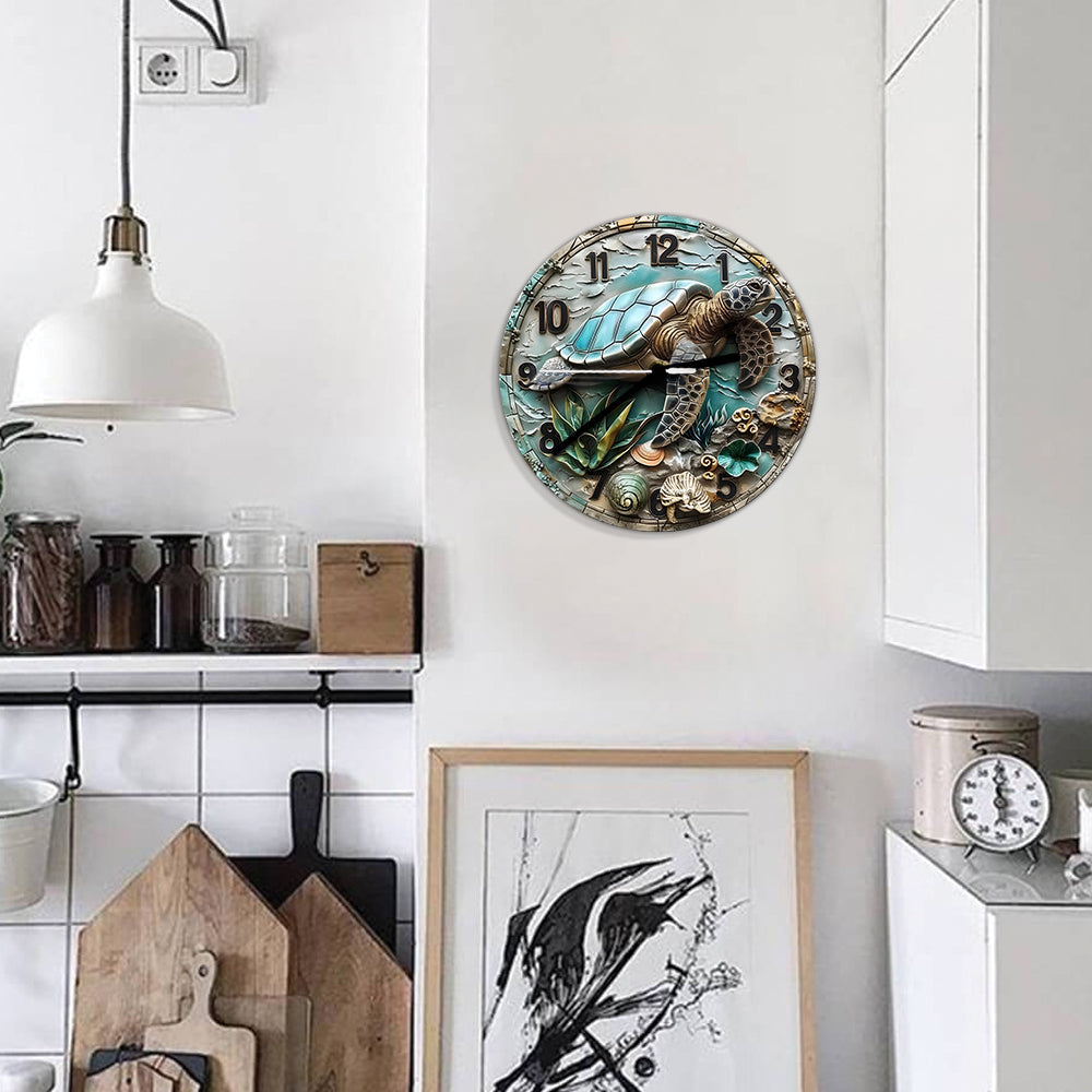 Love Turtles - Turtle Wall Clock