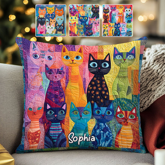 Katzenliebhaber-Kissen – Personalisiertes Katzen-Dekokissen