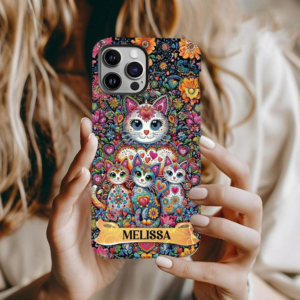 Beautiful Cats - Personalized Cat Full Print Phone Case