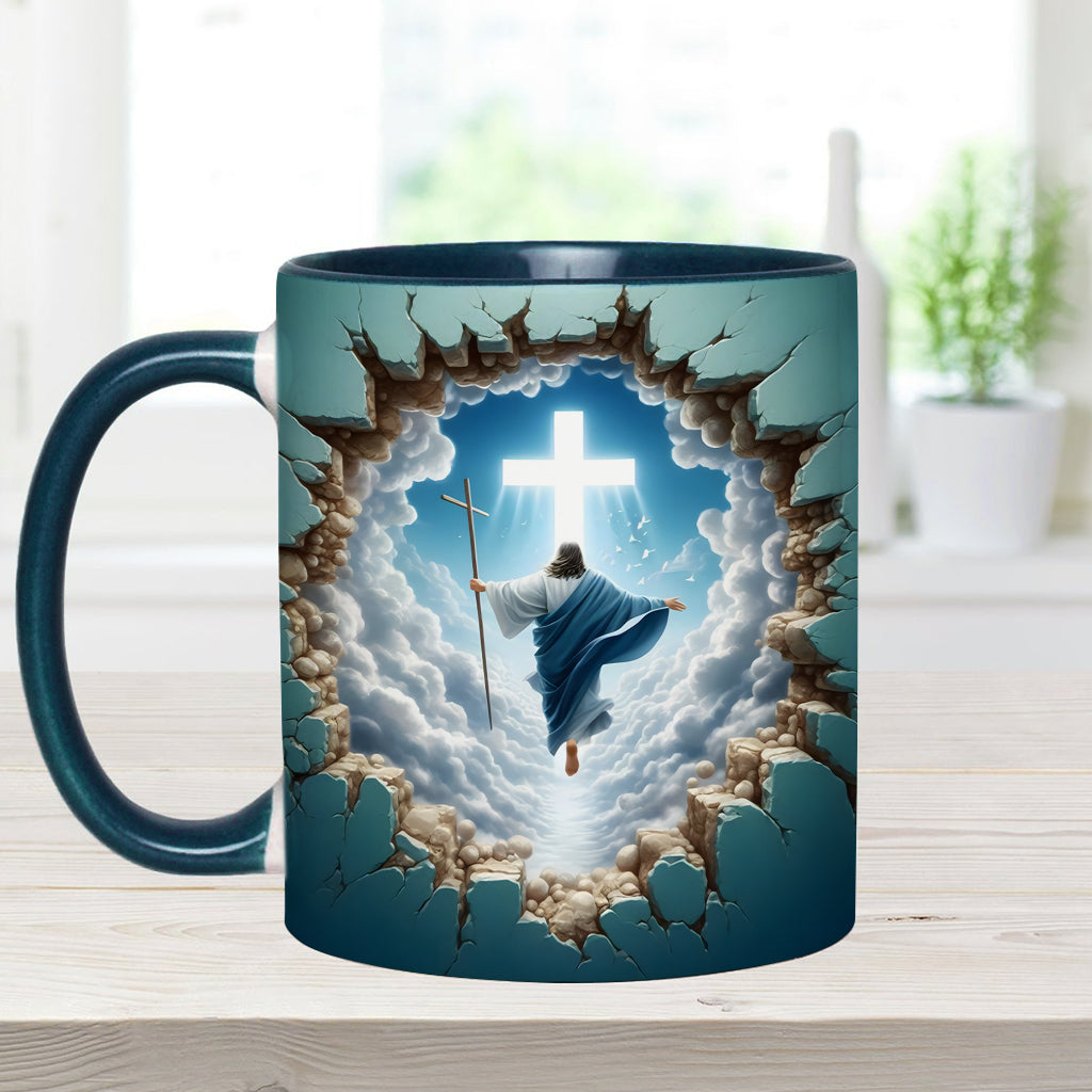 Jesus in Heaven - Christian Accent Mug