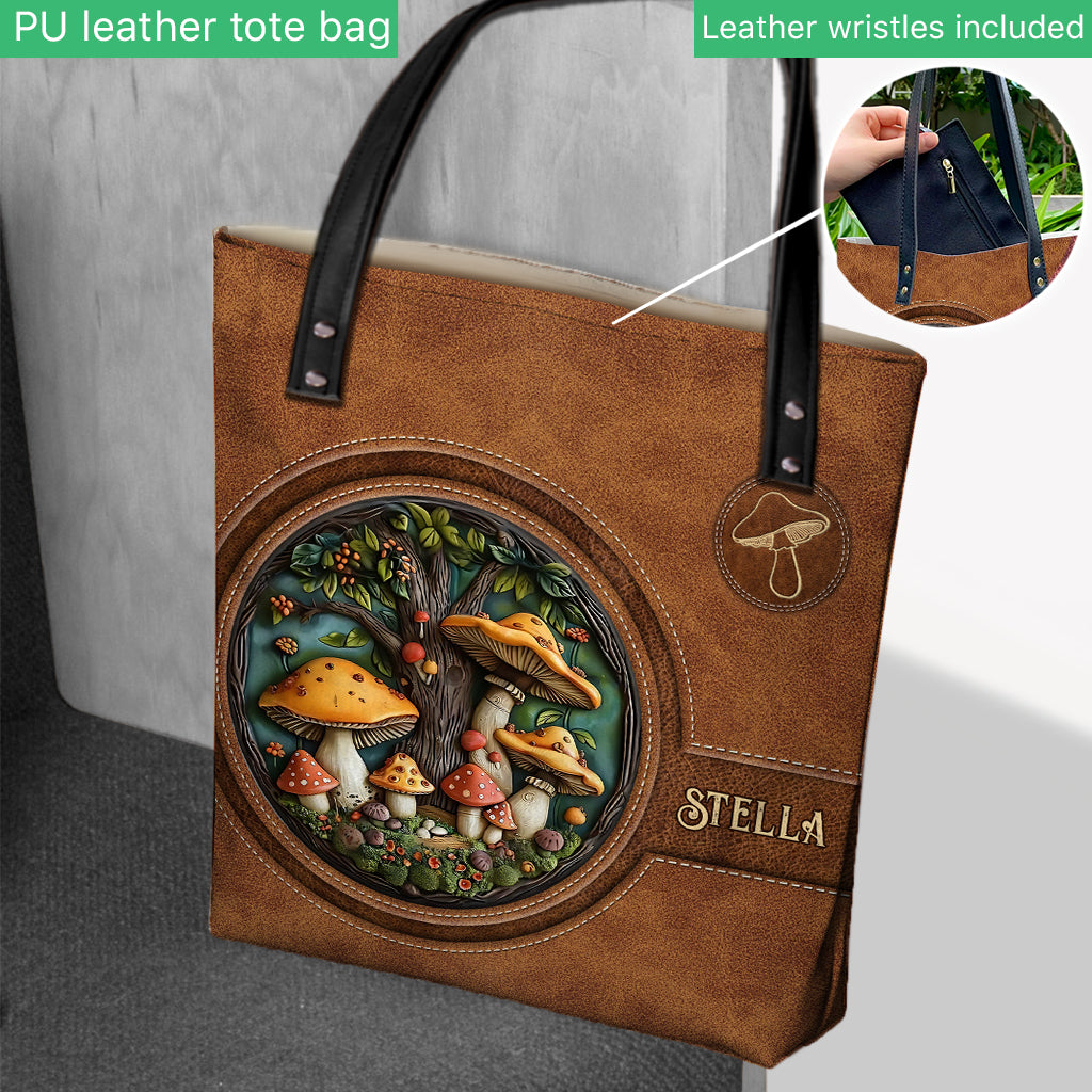 Pilzgarten – Personalisierte Pilz-Tragetasche