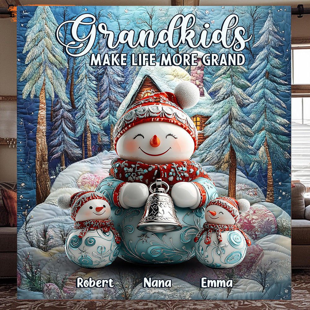 Frohe Weihnachten – Personalisierte Oma-Decke