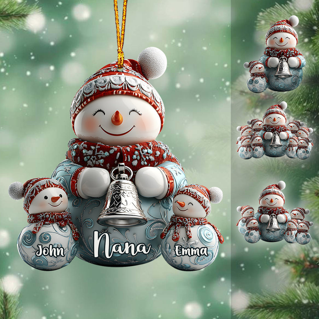 Frohe Weihnachten – Personalisierter Familienschmuck