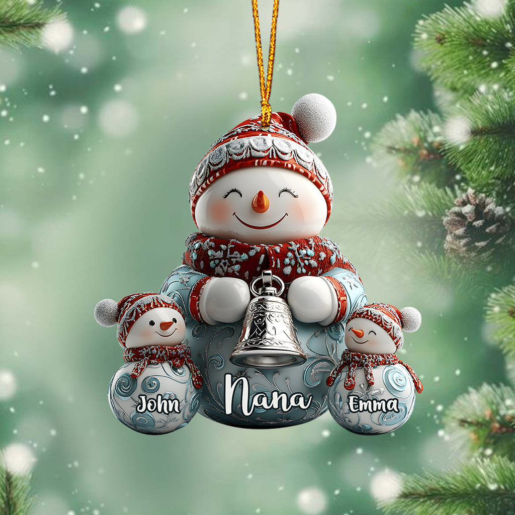 Frohe Weihnachten – Personalisierter Familienschmuck