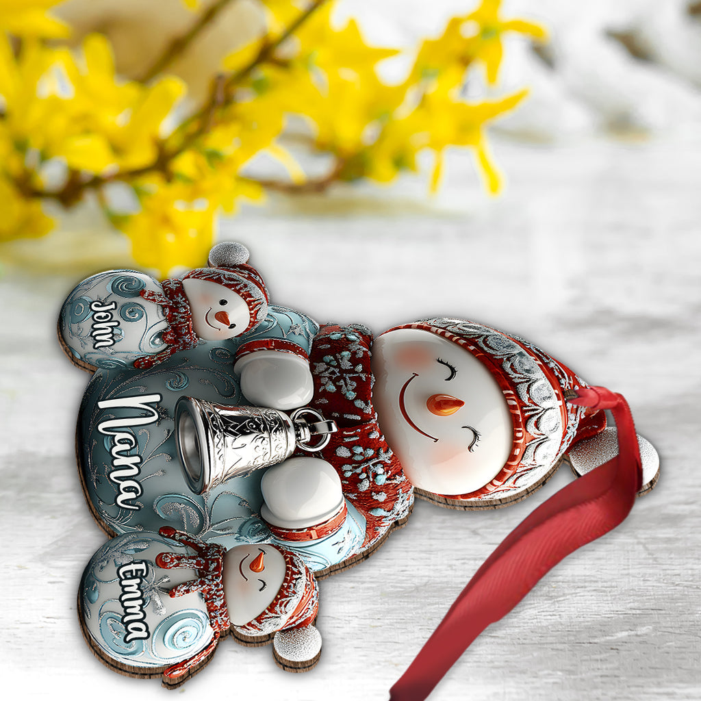 Frohe Weihnachten – Personalisierter Familienschmuck