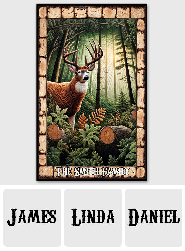 Love Hunting - Personalized Hunting Rug