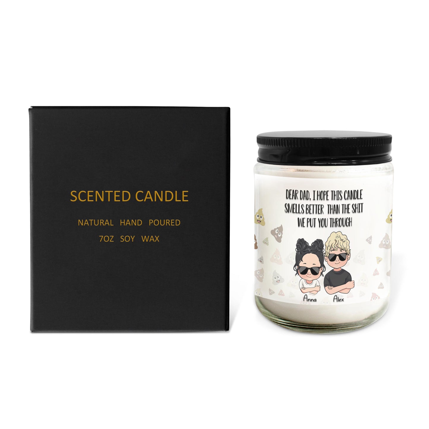 Dear Mom Dear Dad Funny Gift - Gift for mom, grandma, grandpa, dad - Personalized