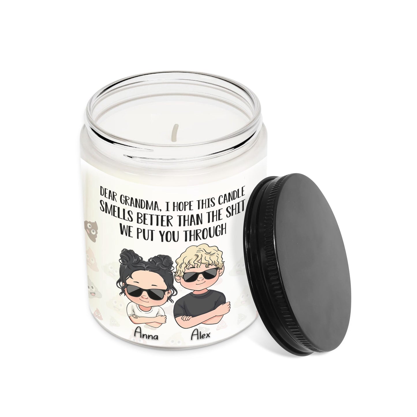 Liebe Mama, lieber Papa – Lustiges Geschenk – Personalisierte Geschenkidee für Mama, Oma, Opa, Papa 