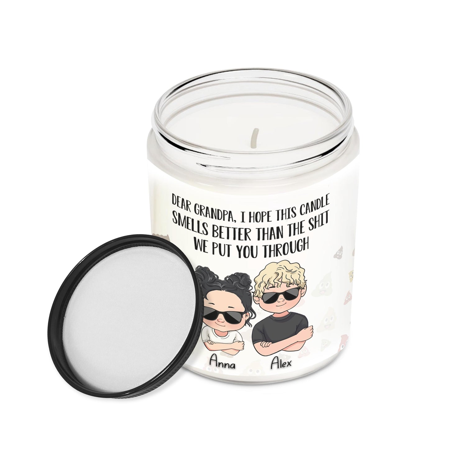 Liebe Mama, lieber Papa – Lustiges Geschenk – Personalisierte Geschenkidee für Mama, Oma, Opa, Papa 