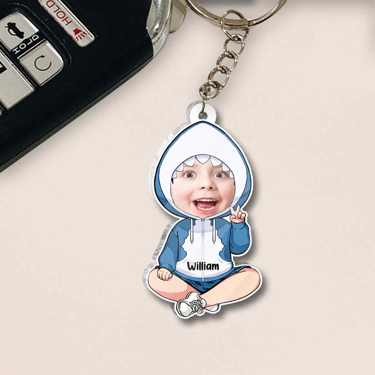Grandkids Doo Doo - Personalized Grandma Keychain