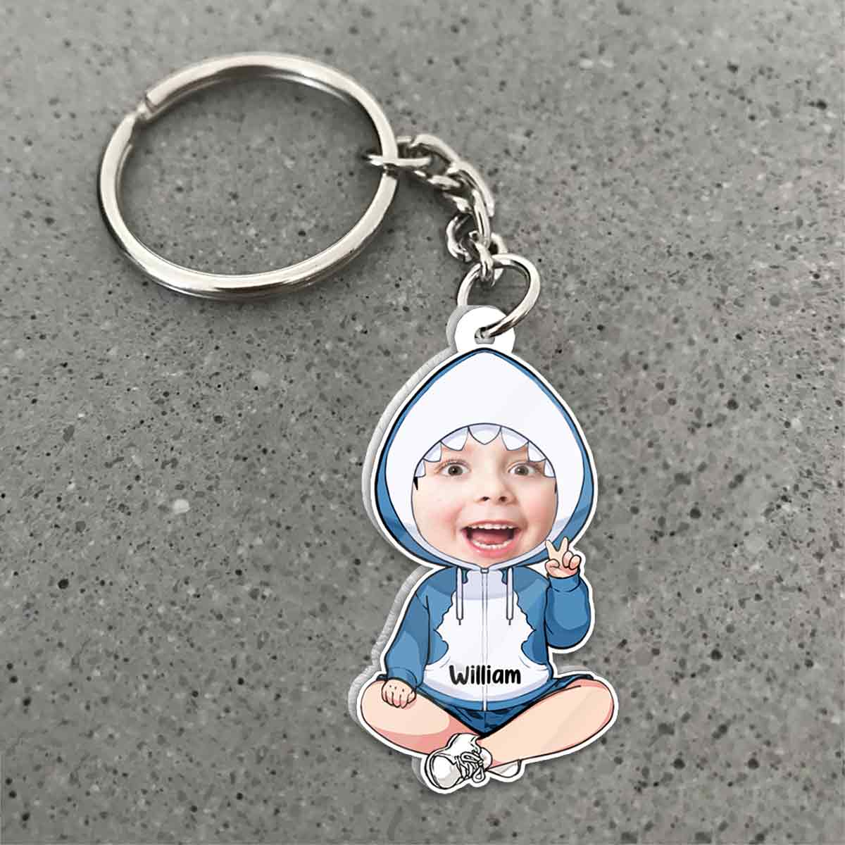 Grandkids Doo Doo - Personalized Grandma Keychain