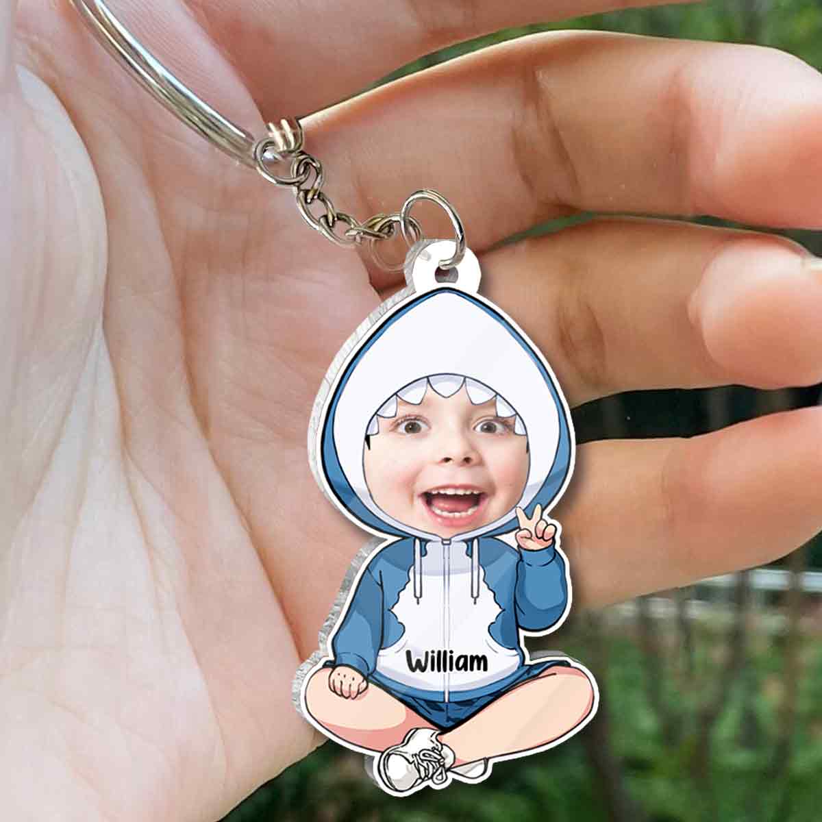 Grandkids Doo Doo - Personalized Grandma Keychain