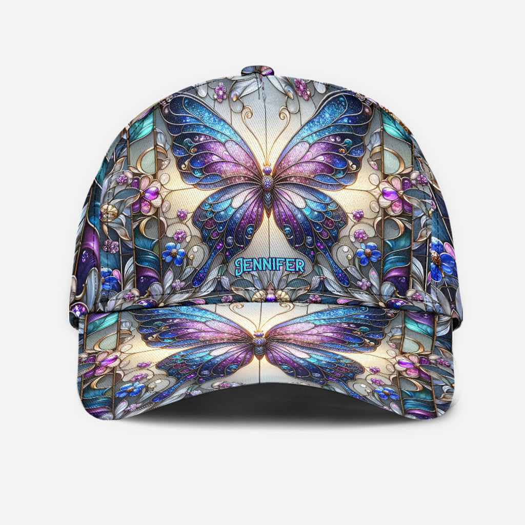 Schmetterlinge lieben – Personalisierte Schmetterlings-Klassiker-Kappe