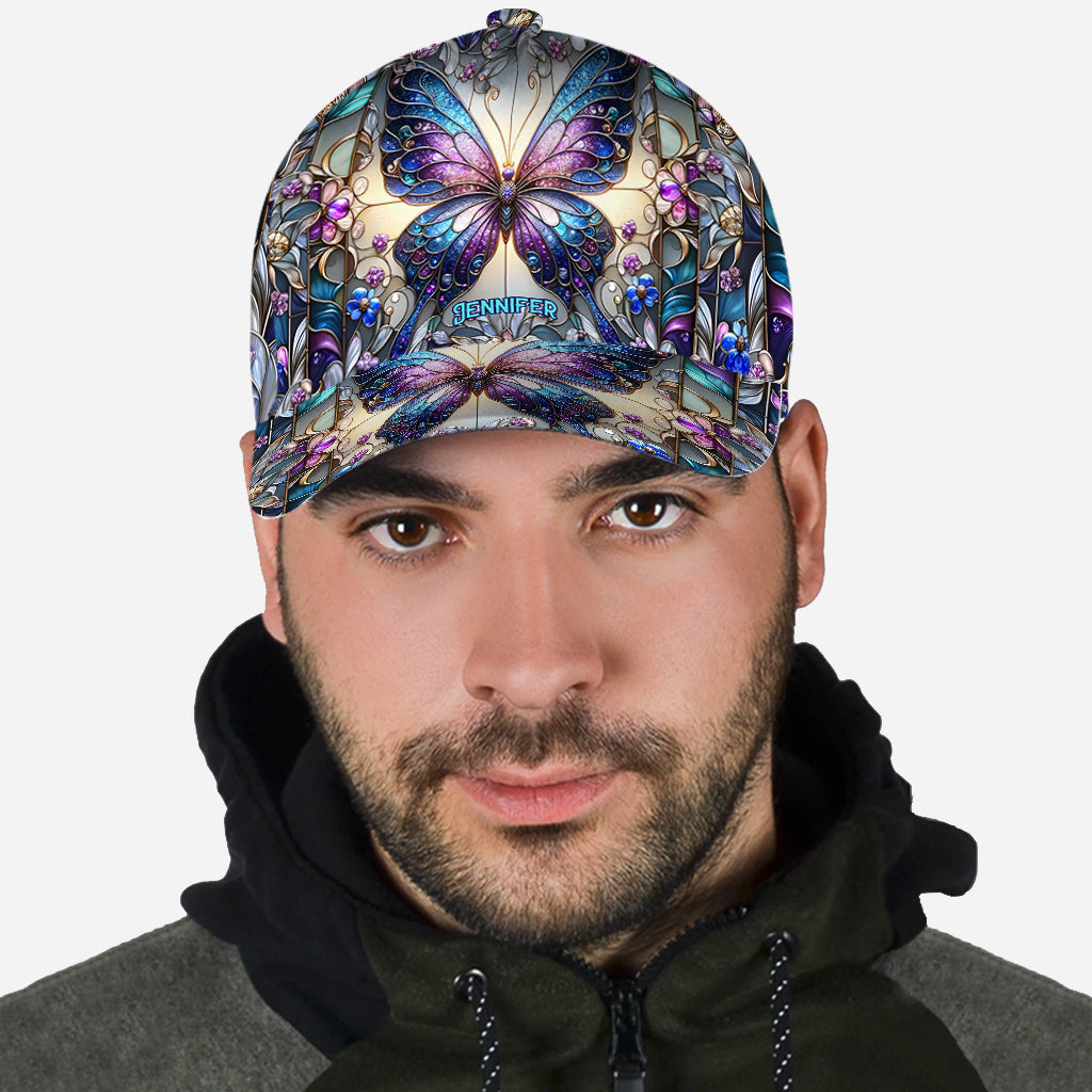 Schmetterlinge lieben – Personalisierte Schmetterlings-Klassiker-Kappe