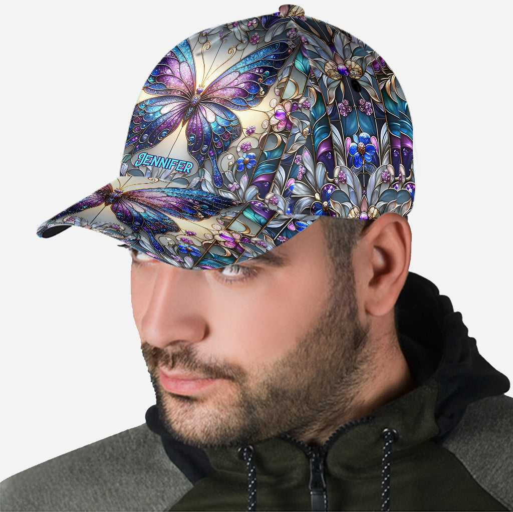 Schmetterlinge lieben – Personalisierte Schmetterlings-Klassiker-Kappe