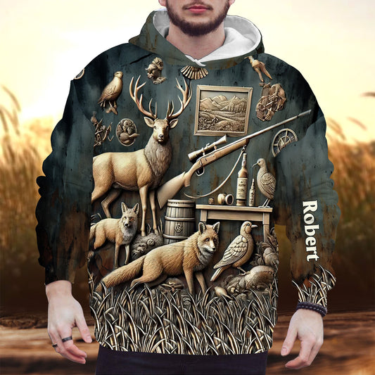 Bester Jäger aller Zeiten – Personalisiertes Jagd-Shirt