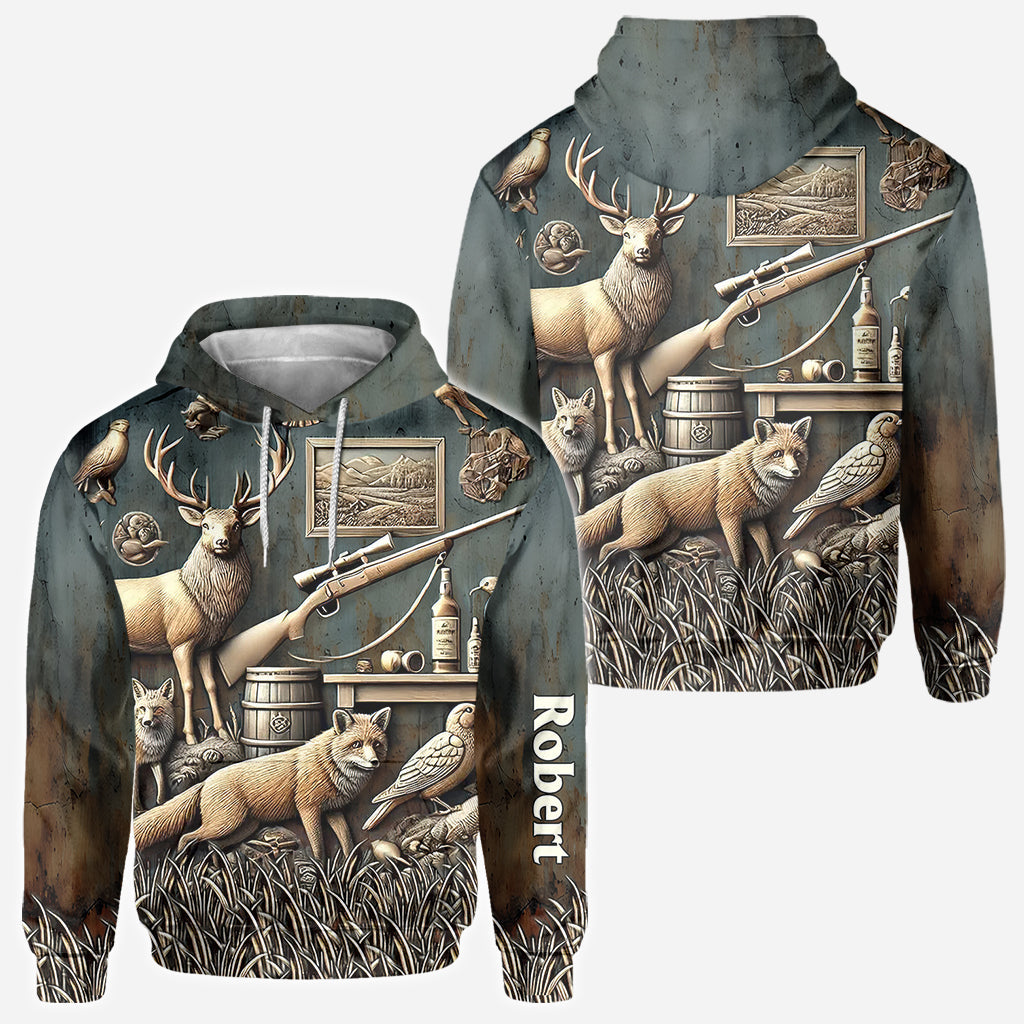 Best Hunter Ever - Personalized Hunting All Over Shirt