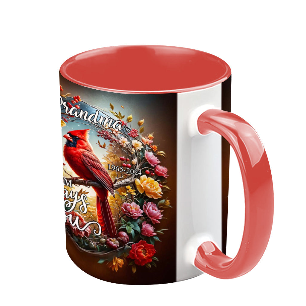 Angel's Whisper - Personalized Memorial Accent Mug