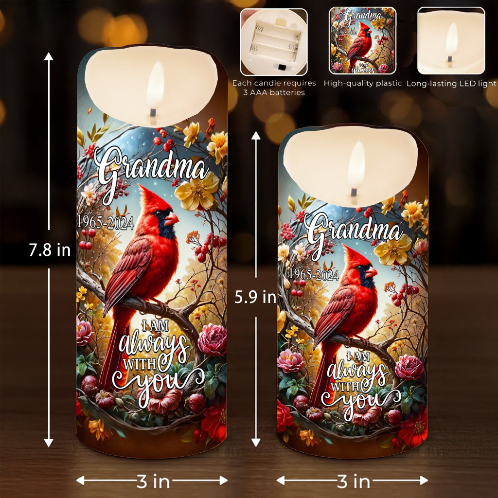 Angel's Whisper - Personalized Memorial Flameless Candle