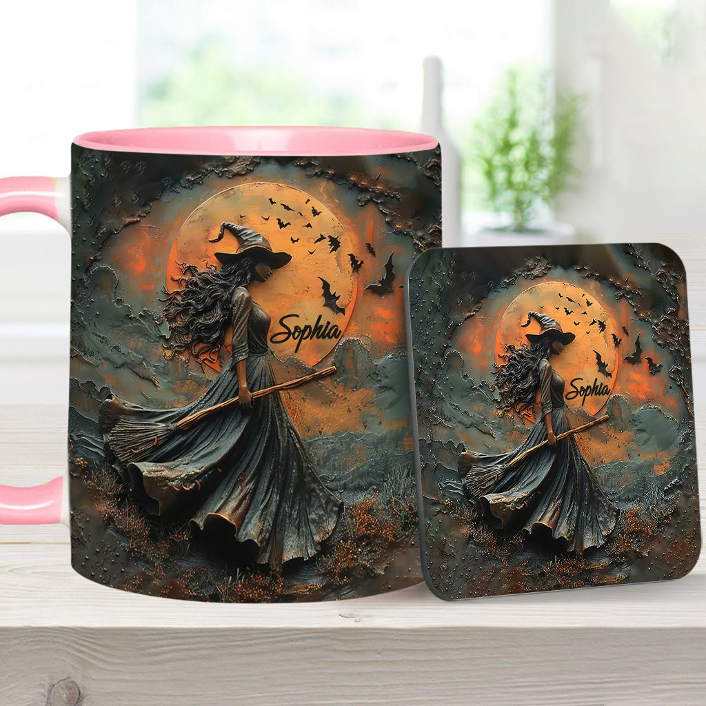 Beautiful Witch - Personalized Witch Accent Mug