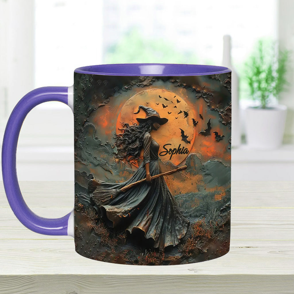 Beautiful Witch - Personalized Witch Accent Mug