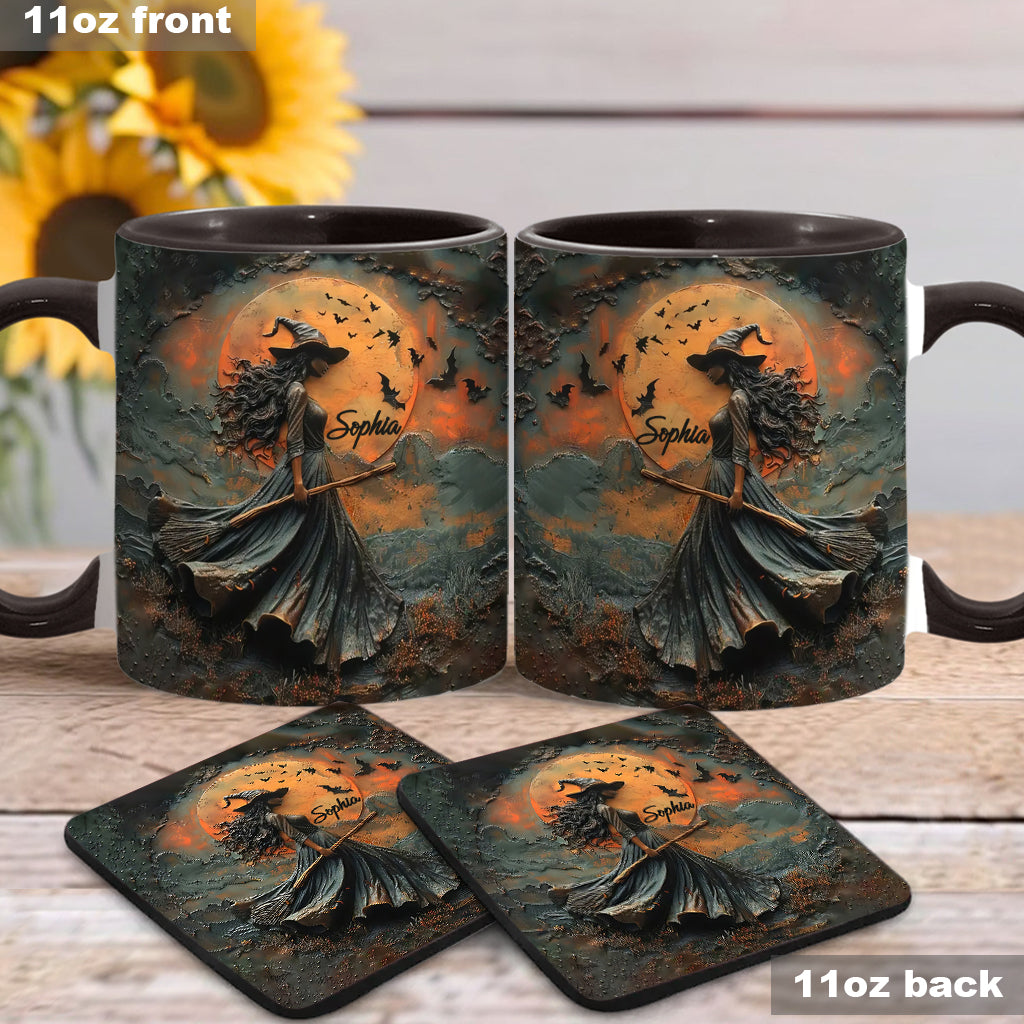 Beautiful Witch - Personalized Witch Accent Mug