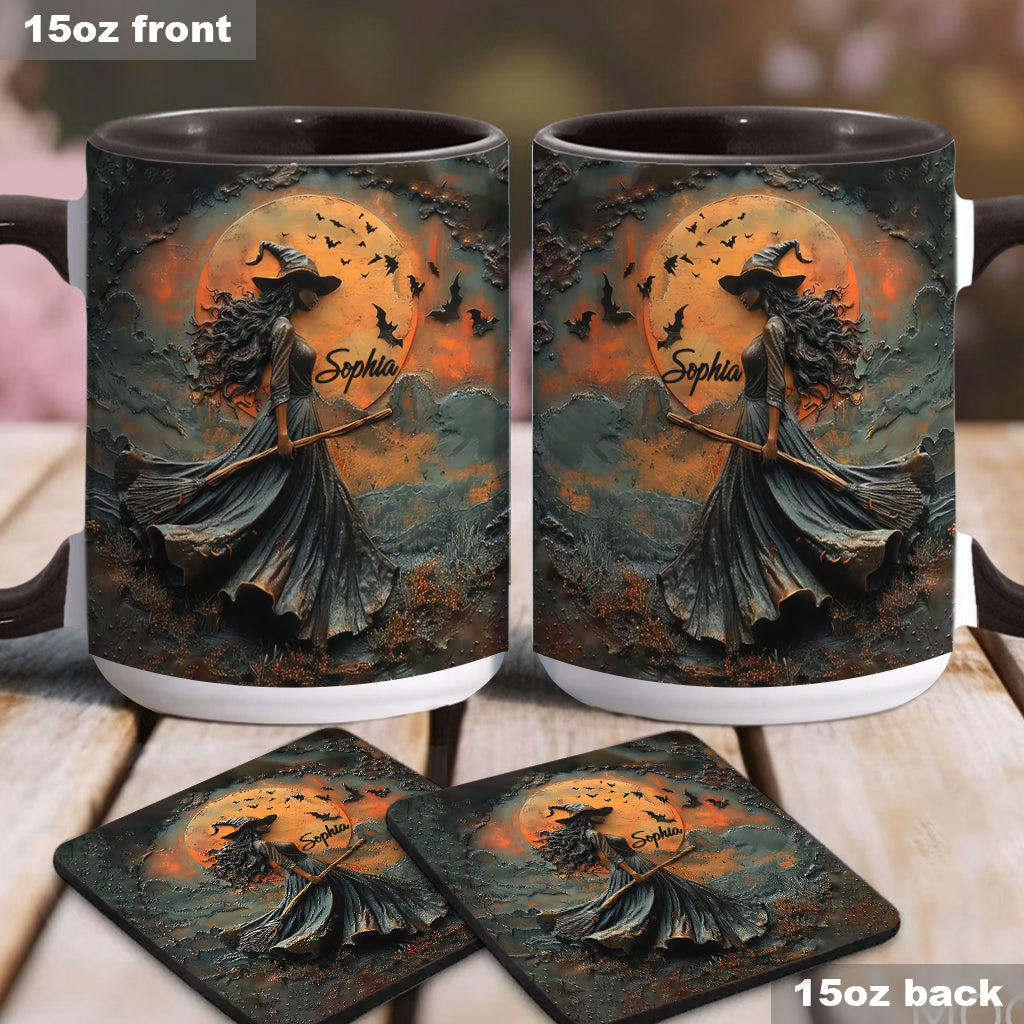 Beautiful Witch - Personalized Witch Accent Mug