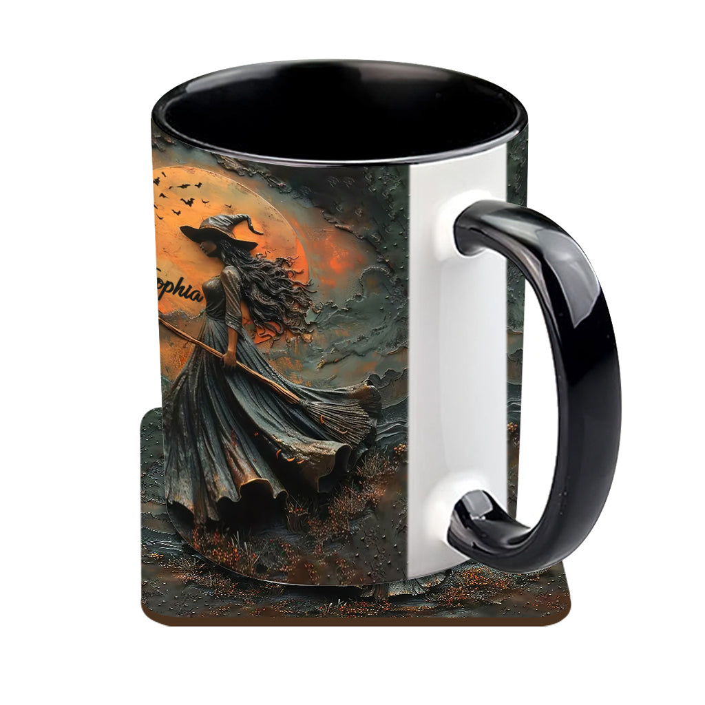 Beautiful Witch - Personalized Witch Accent Mug