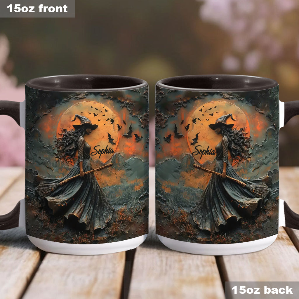 Beautiful Witch - Personalized Witch Accent Mug