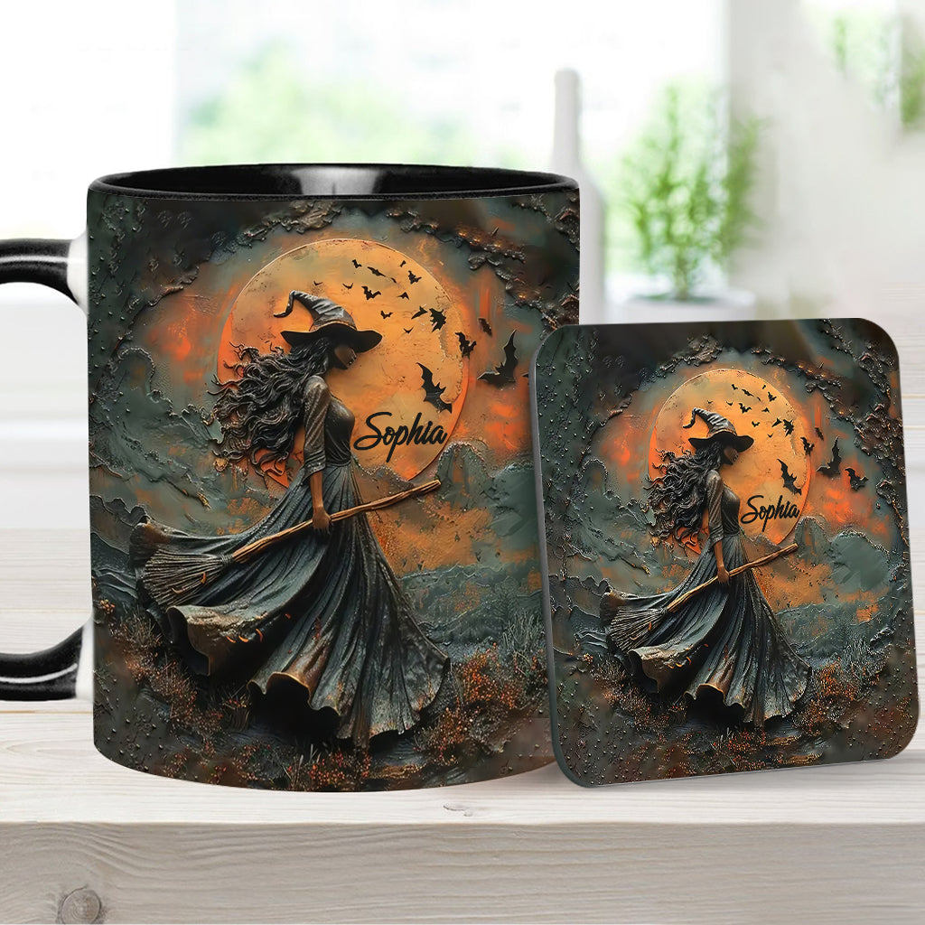 Beautiful Witch - Personalized Witch Accent Mug
