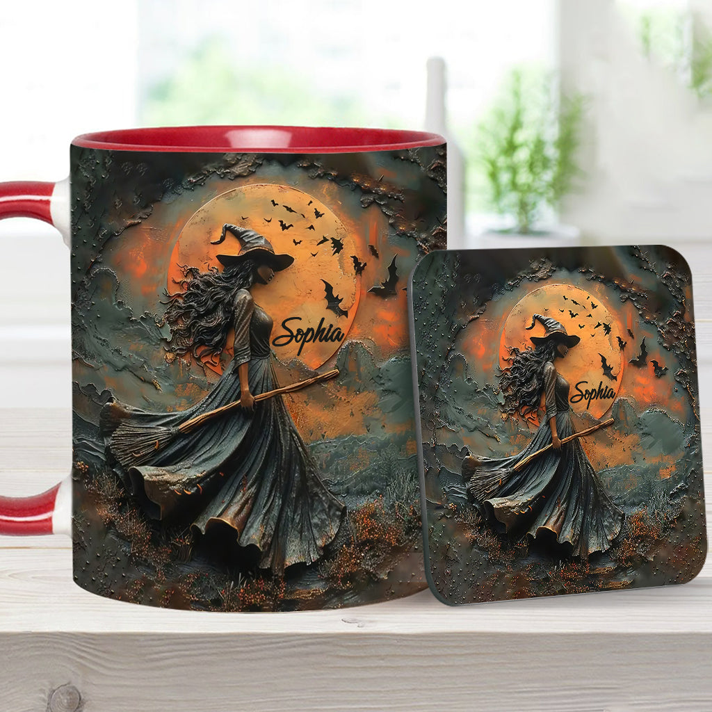 Beautiful Witch - Personalized Witch Accent Mug