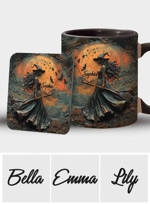 Beautiful Witch - Personalized Witch Accent Mug