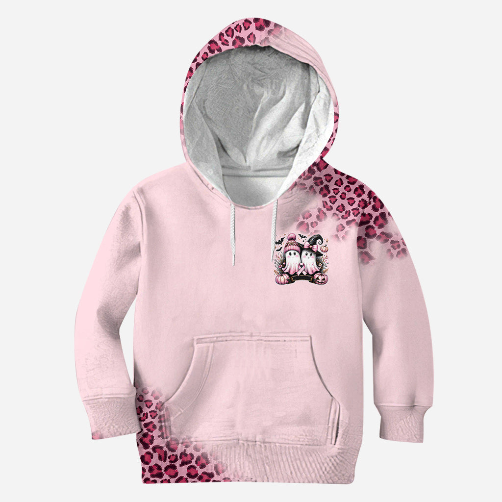 In October We Wear Pink - Personalized Breast Cancer Awareness Hoodie and Leggings