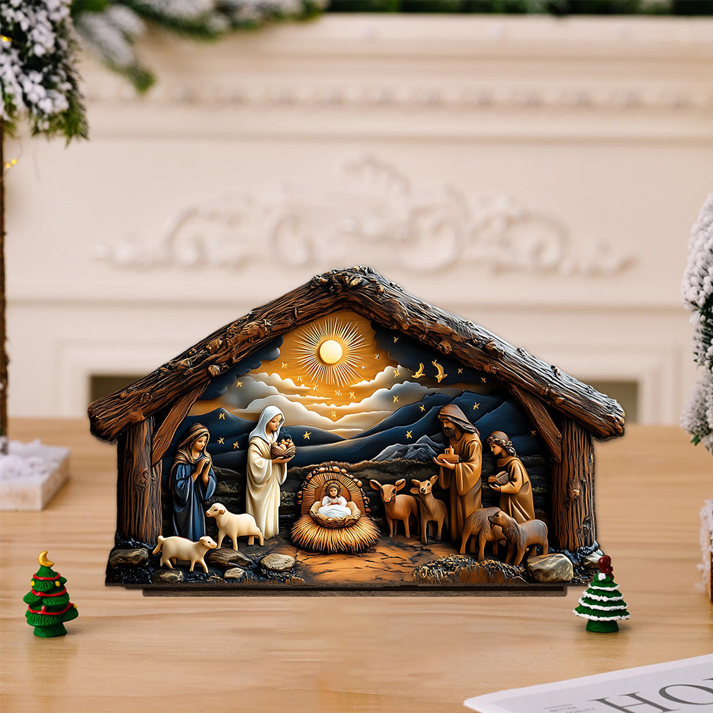 The Greatest Gift Of All - Christian 1 Layered Big Freestanding