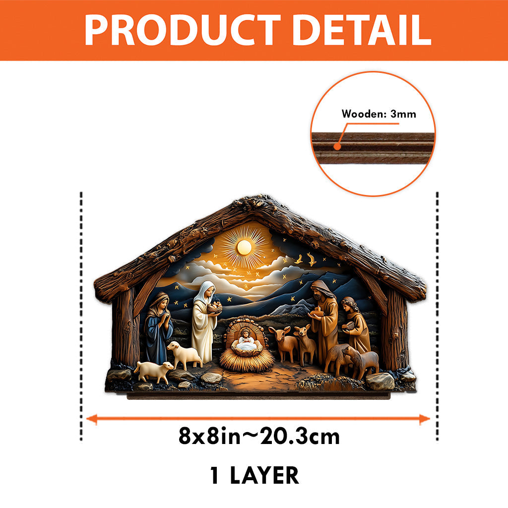 The Greatest Gift Of All - Christian 1 Layered Big Freestanding