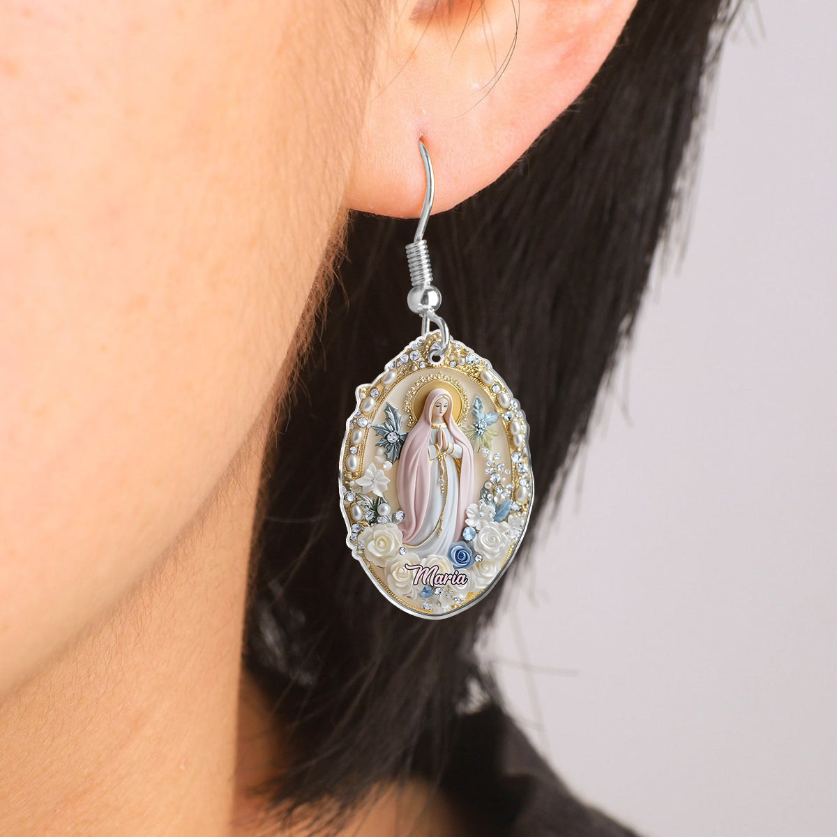 Believer - Personalized Christian Earrings