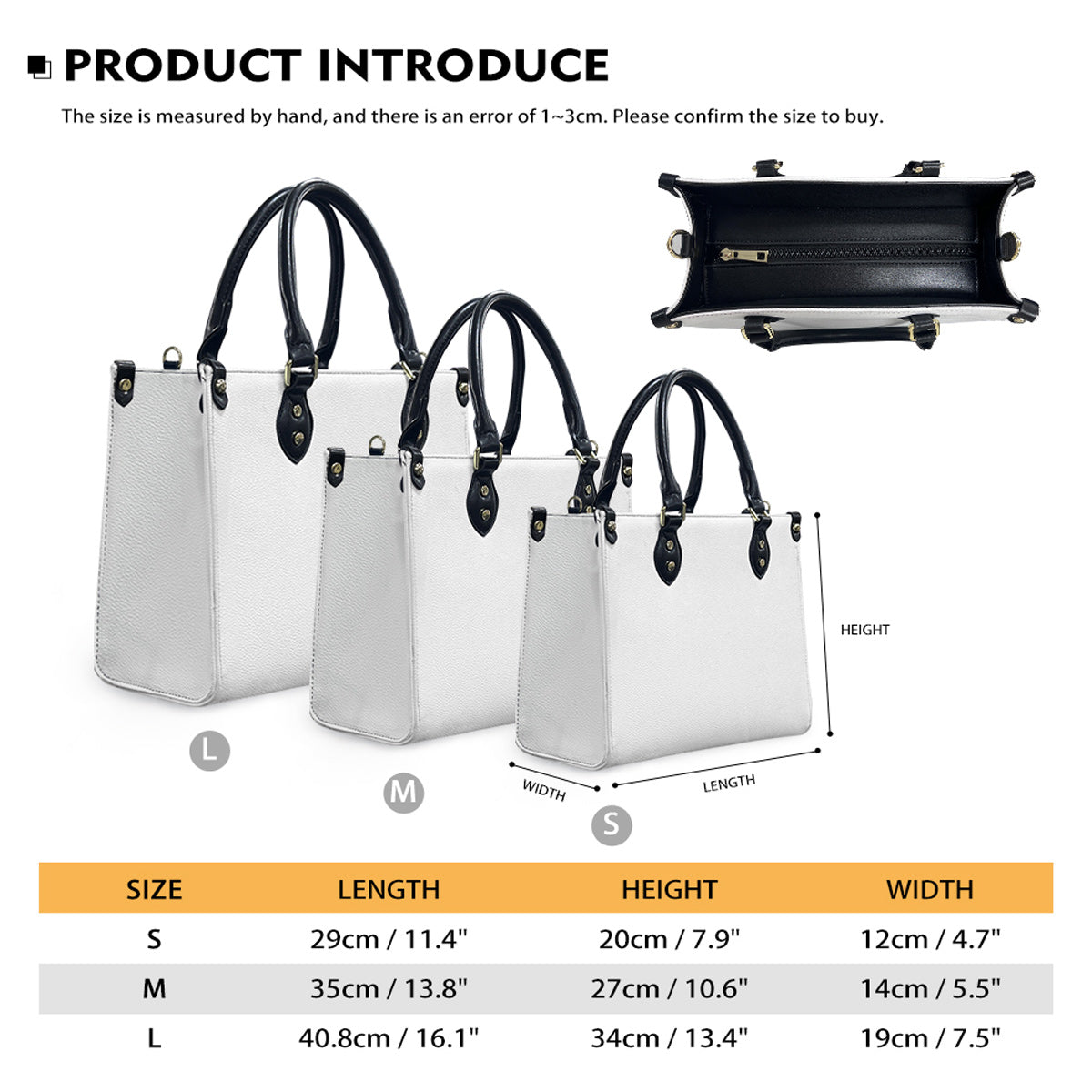 Personalisierte christliche Lederhandtasche für Gläubige
