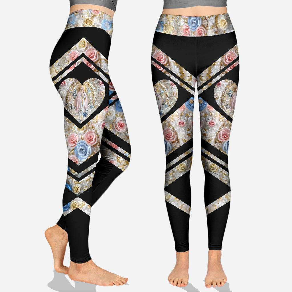 Personalisierter christlicher Hoodie und Leggings für Gläubige