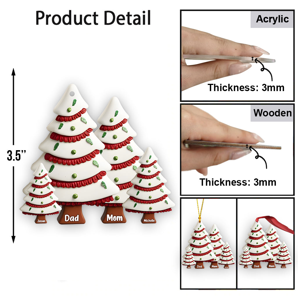 Weihnachtsschmuck für die Familie – Personalisierter Familienschmuck