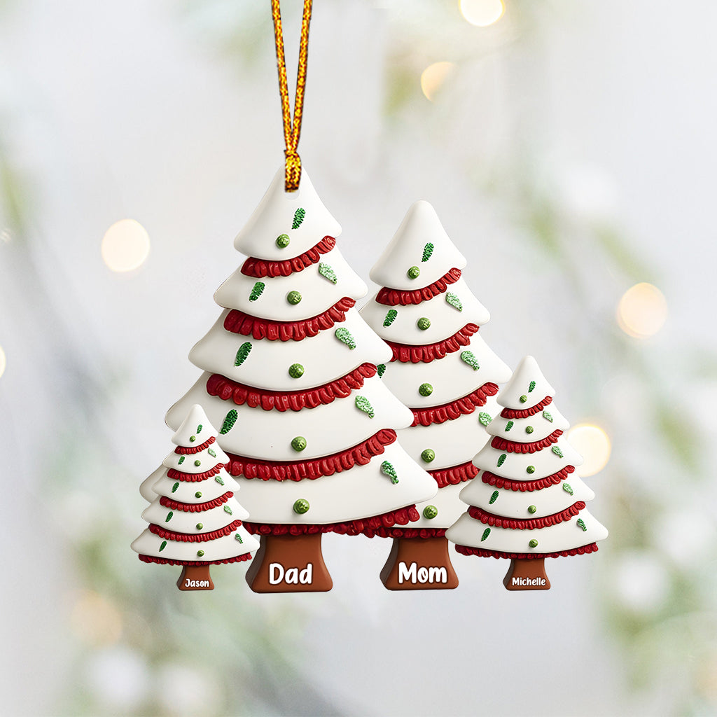 Weihnachtsschmuck für die Familie – Personalisierter Familienschmuck