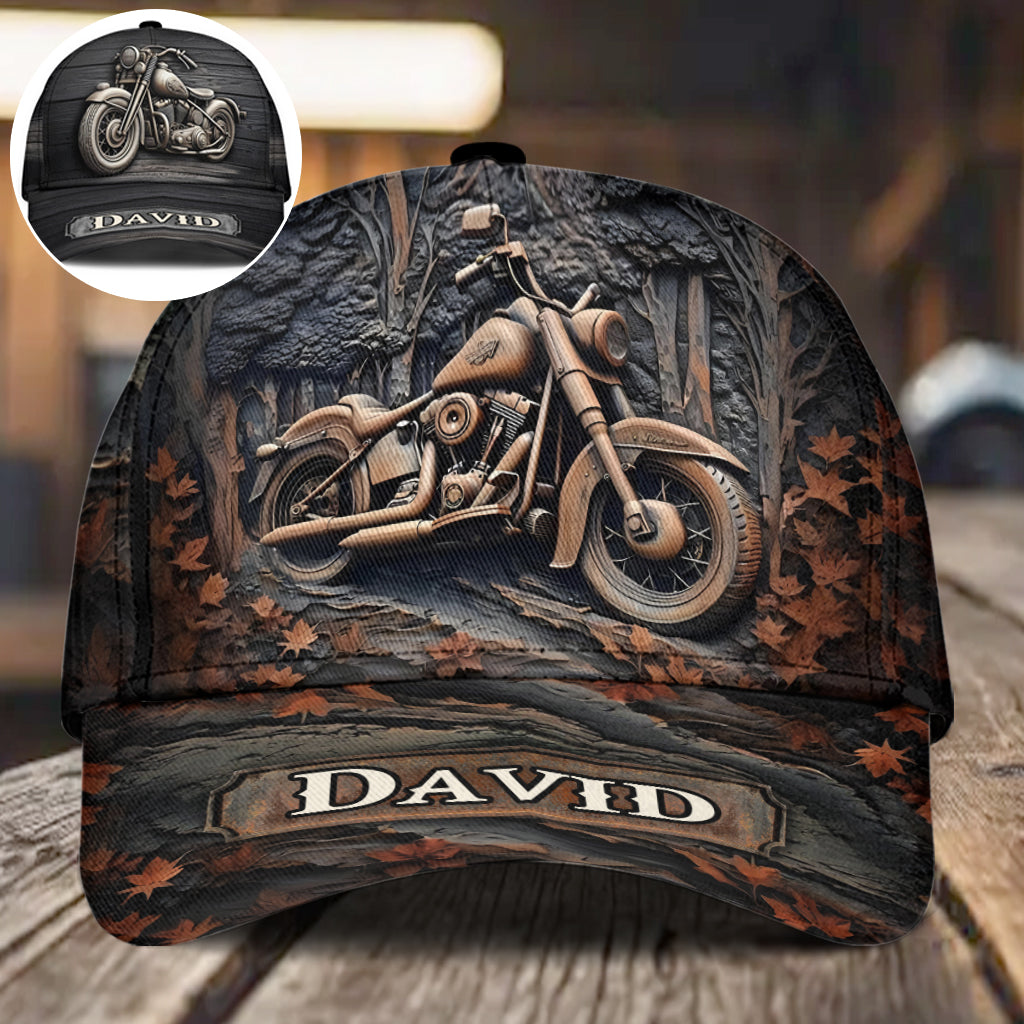 Time To Ride - Personalized Biker Classic Cap
