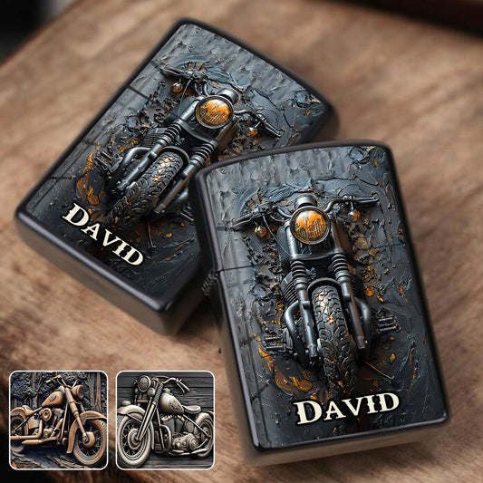 Time To Ride - Personalized Biker Lighter