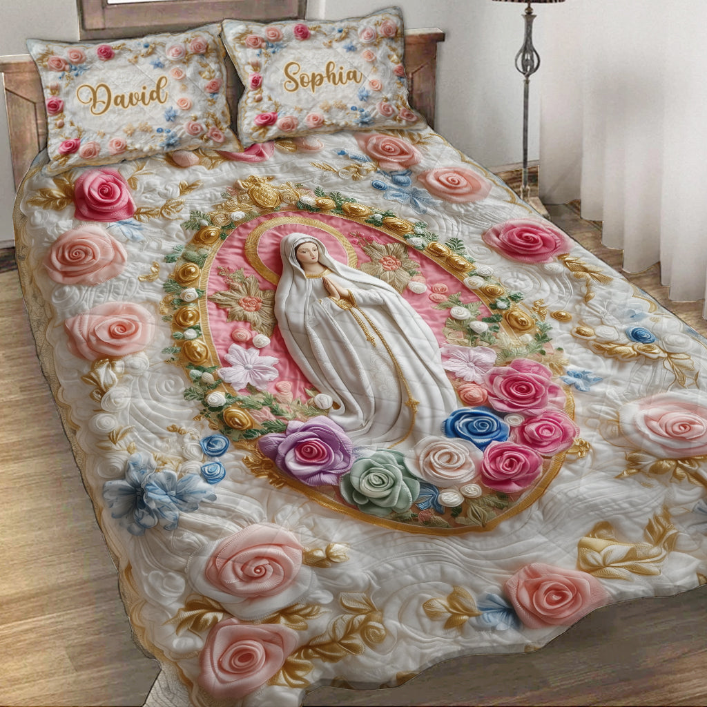 Personalisiertes christliches Quilt-Set für Gläubige