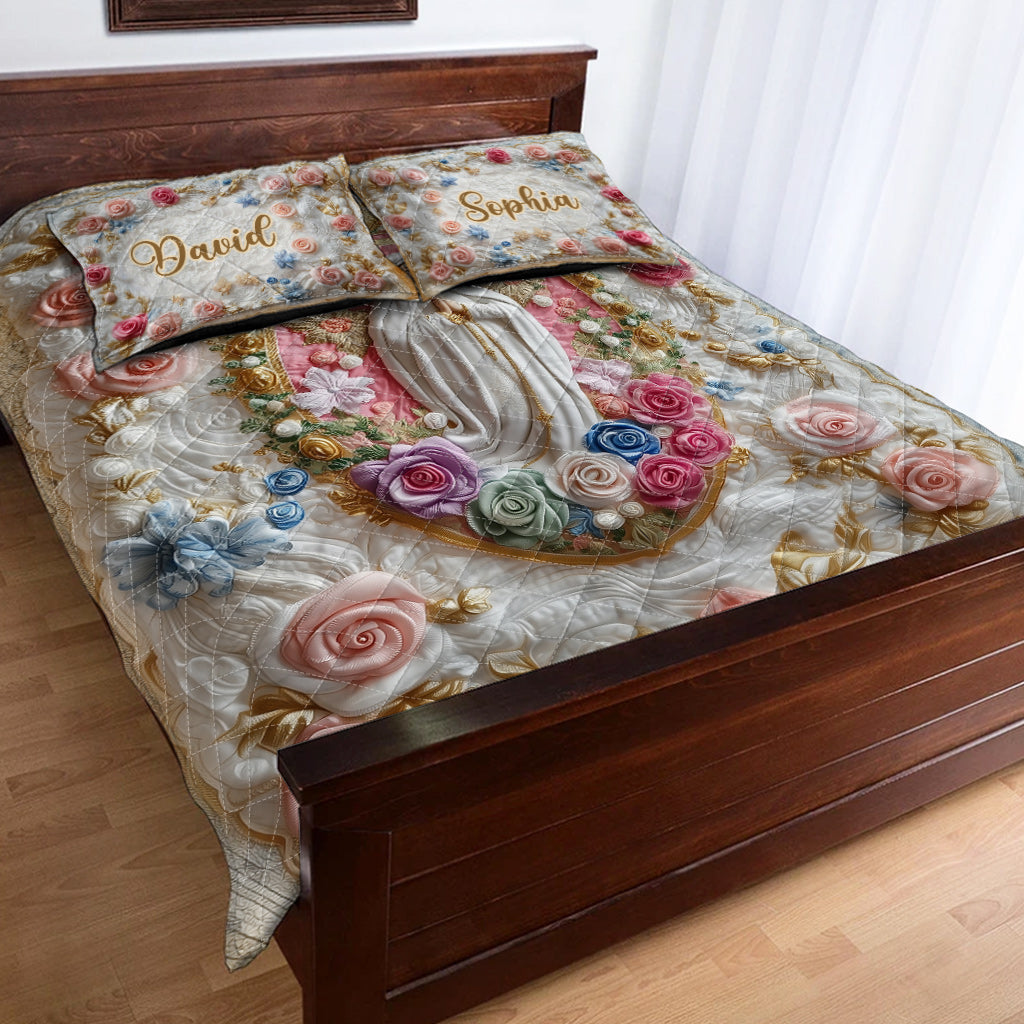 Personalisiertes christliches Quilt-Set für Gläubige